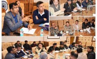 Div Com Kashmir chairs meeting on Expansion of Civil Enclave at Srinagar Airport
