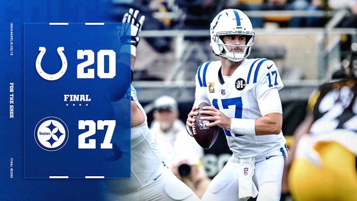 6 turnovers doom Colts in Week 9 loss to Steelers