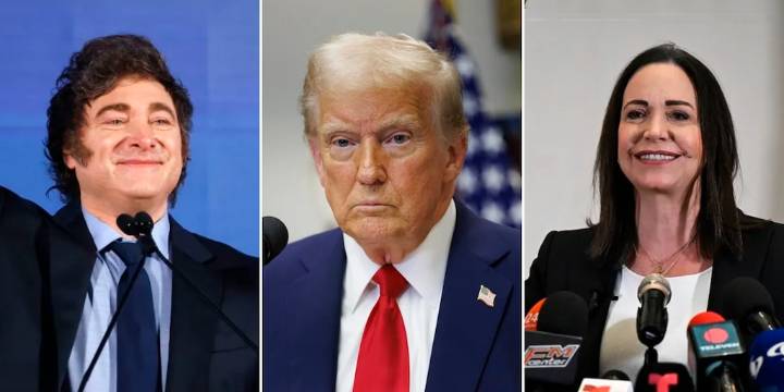 Trump, Milei y Machado participan de una cumbre en Miami para debatir la importancia de los liderazgos personales en una época de cambios globales