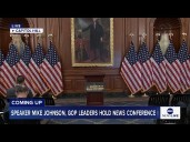 LIVE: Speaker Johnson, GOP leaders hold news conference on day 35 of government shutdown