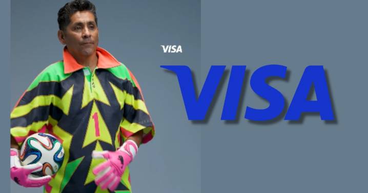 Visa te lleva al Mundial 2026; lanzan campaña con Jorge Campos como figura central