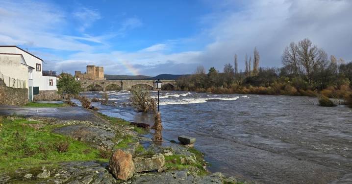 Los estragos de la crecida de los ríos Tormes o Águeda a su paso por la provincia de Salamanca