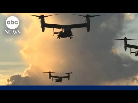 US pressure on Venezuela grows as Marines conduct live