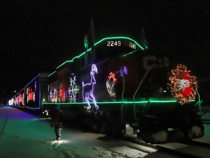 Holiday Train pulls into downtown Sudbury on Nov. 30