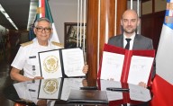 México y Francia firman tratado para combatir crimen organizado trasnacional; refuerzan seguridad marítima
