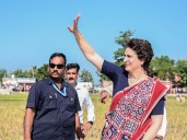 "Vote for protection of democracy": Priyanka Gandhi
