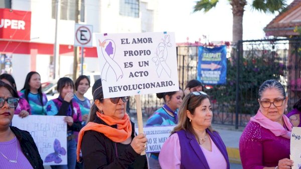Conmemoran en Meoqui el Día de la Eliminación de la Violencia contra la Mujer