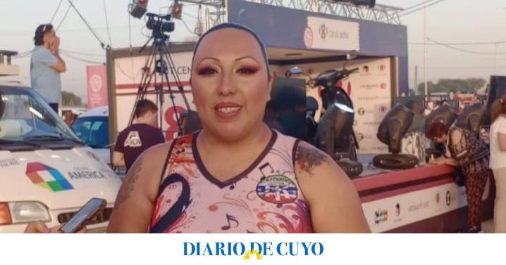 La pasista riojana que recorre el país bailando y llegó invitada por una comparsa chimbera a la FNS