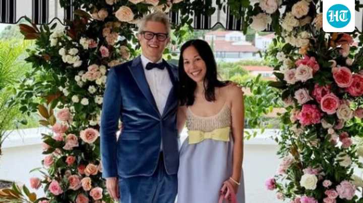 Emily Ting marries Johnny Knoxville in intimate outdoor ceremony