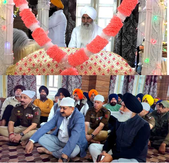 556th Parkash Purab of Shri Guru Nanak Dev Ji celebrated with great devotion at Gurudwara Singh Sabha, Poonch