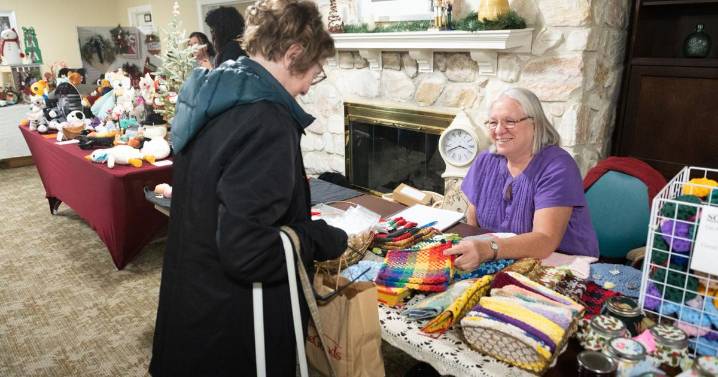 Holiday shopping at Georgetowne Place