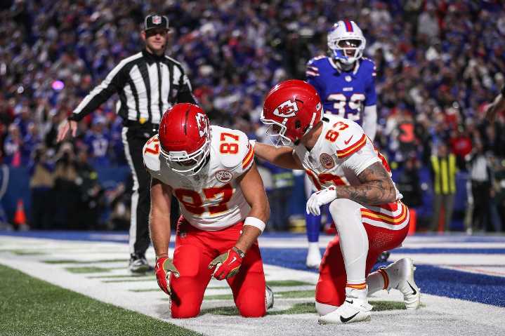 Chiefs’ Travis Kelce breaks silence on bone-crushing hit from Bills’ Cole Bishop