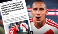 Prensa rusa reacciona con sorpresa al empate de Perú en amistoso FIFA: "No pudimos vencerlos"