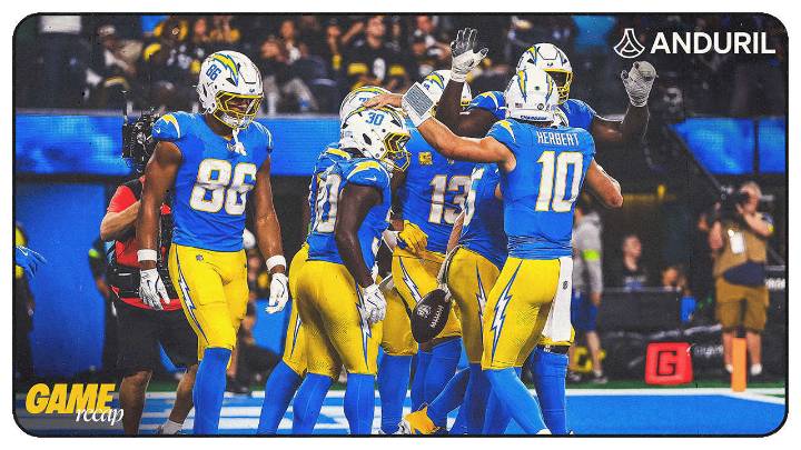 Game Recap: Chargers Topple Steelers in Week 10 Primetime Win