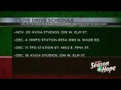News 4 Tucson's Season 4 Hope live drive schedule