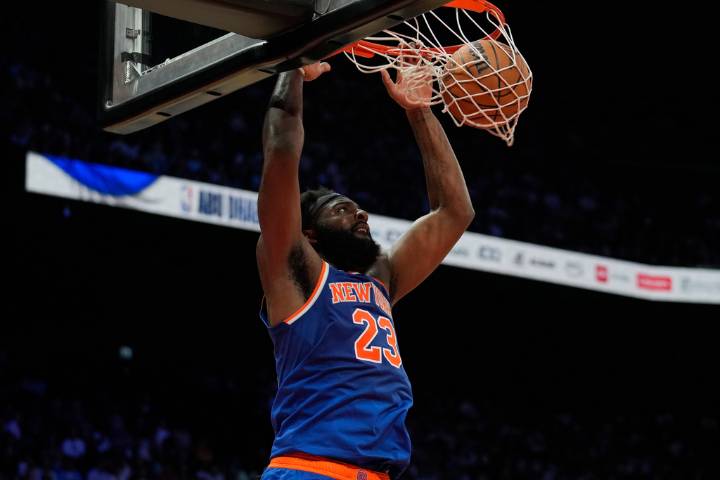 Mitchell Robinson back in Knicks starting lineup