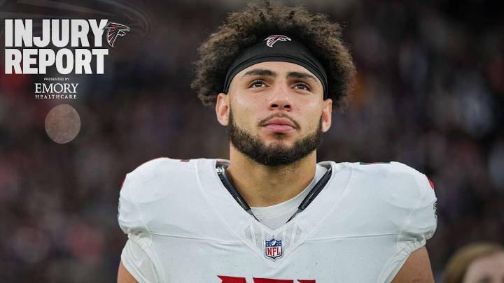 Falcons injury report: Drake London, Chris Lindstrom questionable vs. Panthers, Matthew Bergeron ruled out