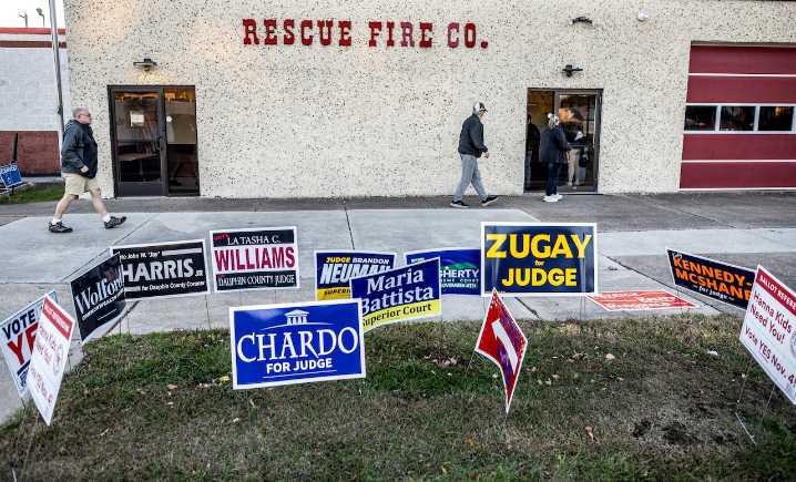 Election Day 2025: Central Pa. voters line up for local, county and judge races