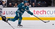Macklin Celebrini joins Gretzky, Crosby with hat trick in Sharks' overtime win