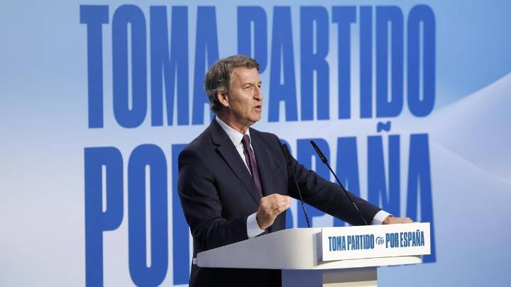 Feijóo señala que a Sánchez "la justicia le para los pies y sus socios le atan las manos"