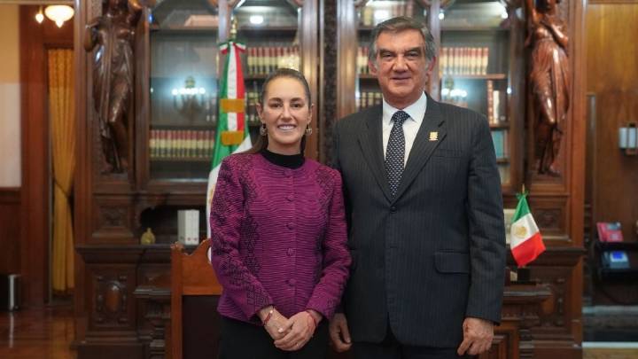 Américo Villarreal y Claudia Sheinbaum revisan proyectos estratégicos para Tamaulipas