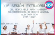 Ana Paty Peralta impulsa el plan económico seguro para Cancún