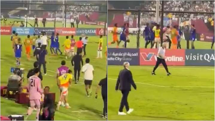 Se desata campal tras el Francia vs Colombia