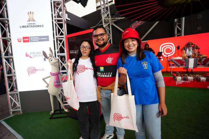 Copa Libertadores: Mincetur promueve cultura y gastronomía del Perú en fan zone
