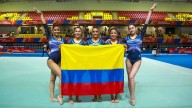 ¡Plata histórica! Equipo femenino de gimnasia de Colombia brilla en los Juegos Bolivarianos
