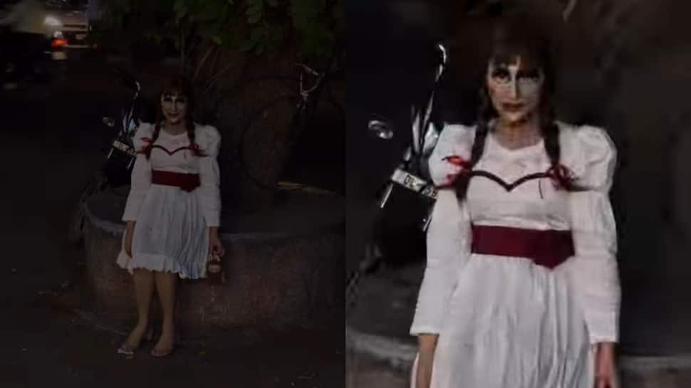 Annabelle In Delhi? Halloween Makeup Video Goes Viral - People Gasp, Run Away, Get Scared