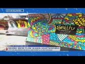Paint-a-plow warms Delware streets