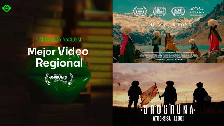 Dos producciones ayacuchanas compiten en los Muvid Awards 2025 y destacan la música regional