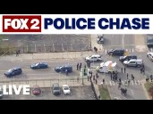 LIVE | Detroit officer-involved shooting with wanted suspect after car chase