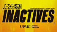 Steelers inactives for Week 12 at Bears