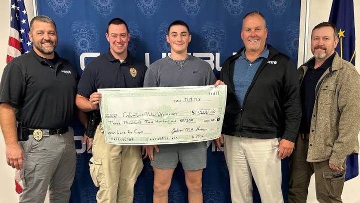 Columbus North student's senior project nets over $3K for CPD