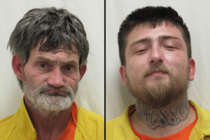 Traffic stop leads to arrest of two men, charged with trafficking meth and fentanyl