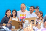 Gobierno de Carlos Pinedo trasladó su oferta institucional al barrio Tayrona