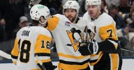 Letang scores in OT, Crosby nets 2 as Penguins beat Blue Jackets 4