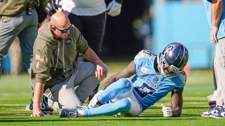 Titans WR Calvin Ridley’s leg injury revealed to be season