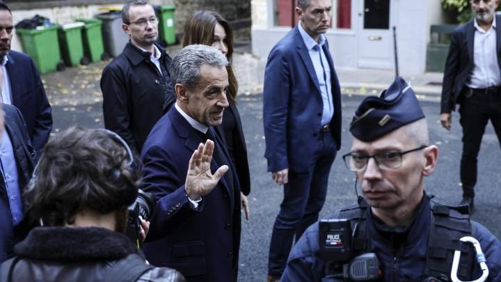 Sarkozy, tras ser puesto en libertad bajo control judicial: "Se ha hecho justicia"