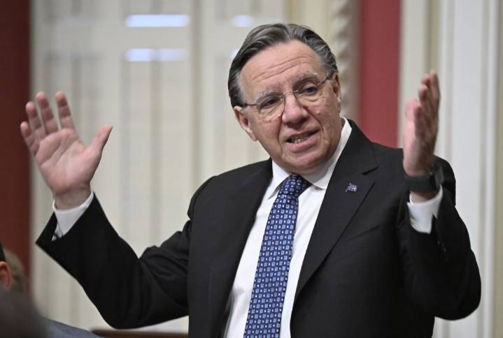 François Legault announces major wind power development project in eastern Quebec