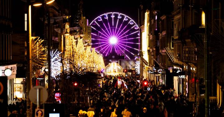 Glasgow's Christmas lights turn on with a surprising new twist