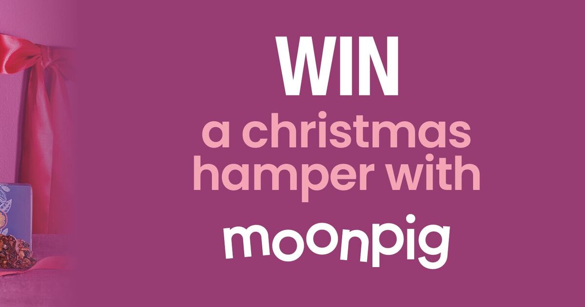 Win a Christmas Hamper with Moonpig!