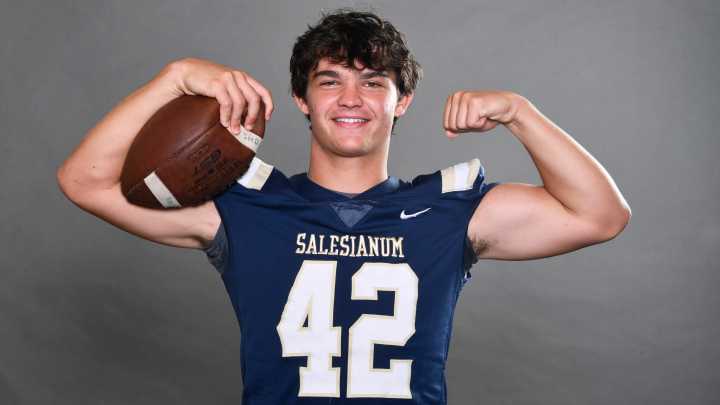 Watch Salesianum control lines up front in 34-0 victory at William Penn