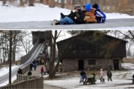 Indiana’s Famous Toboggan Run Offers Big Winter Fun!