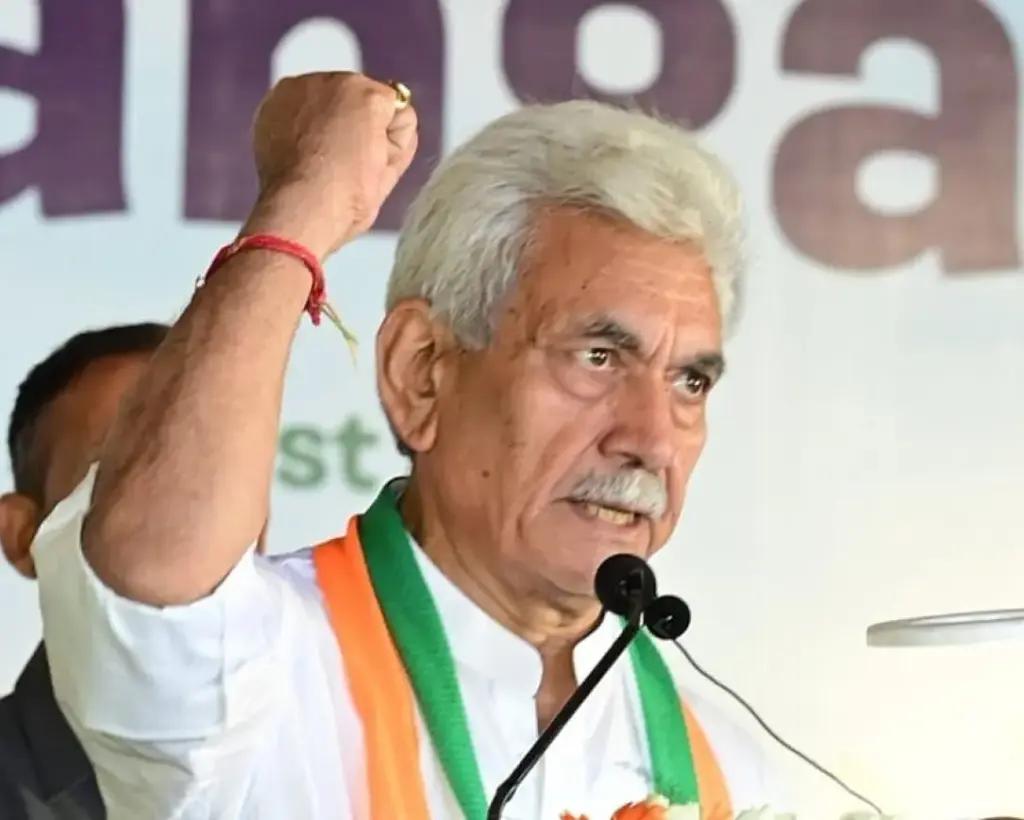 ‘Zero tolerance to terrorism’ policy curbed violence, stone pelting in J&K, says LG Sinha