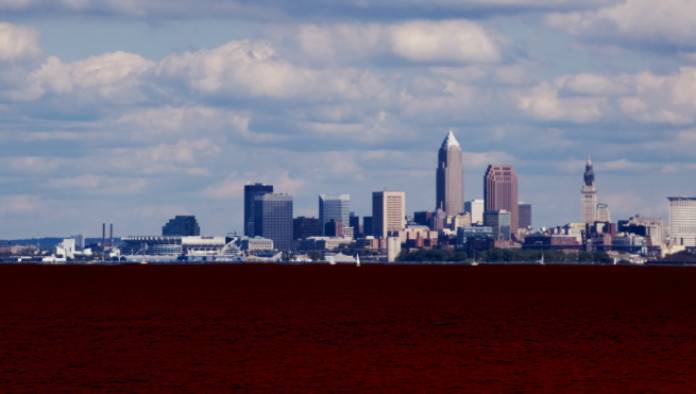 Lake Erie Turns To Blood As Republican National Convention Gets Underway
