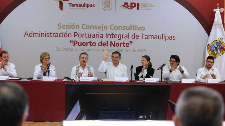 Proyecto del Puerto del Norte avanza en Matamoros; Américo Villarreal confirma respaldo total