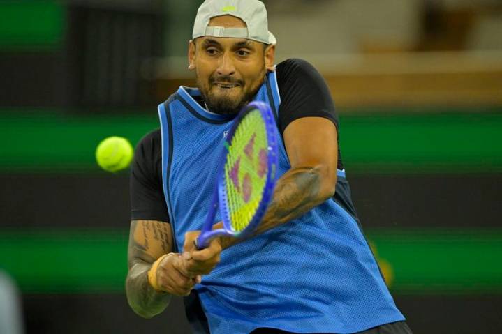 Tennis-Kyrgios hoping to turn the page on knee injury after sudden improvement
