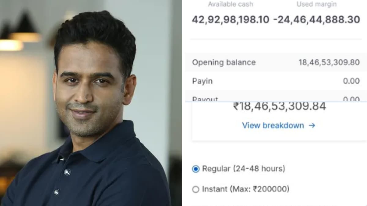 Nithin Kamath responds after user accuses Zerodha of ‘scam’ over daily withdrawal limit